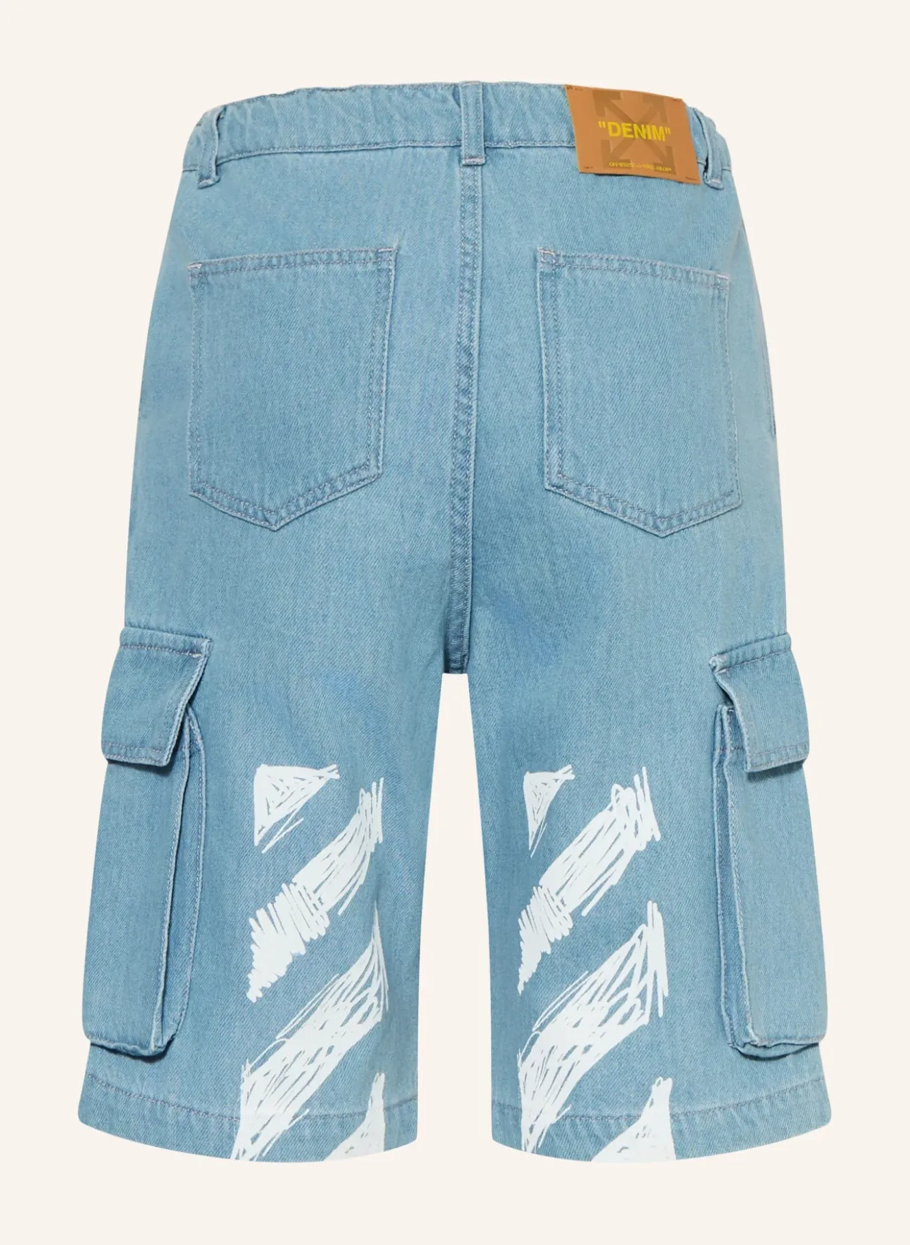 Cargo-Jeansshorts