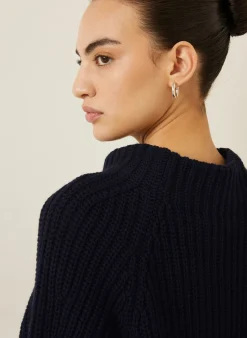 Cashmere-Pullover FALLOU mit 3/4-Arm
