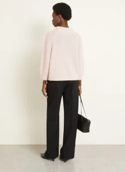 Cashmere-Pullover FALLOU mit 3/4-Arm