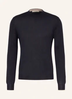 Cashmere-Pullover mit Seide