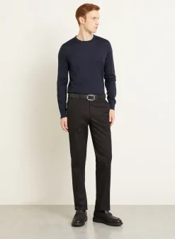 Cashmere-Pullover mit Seide