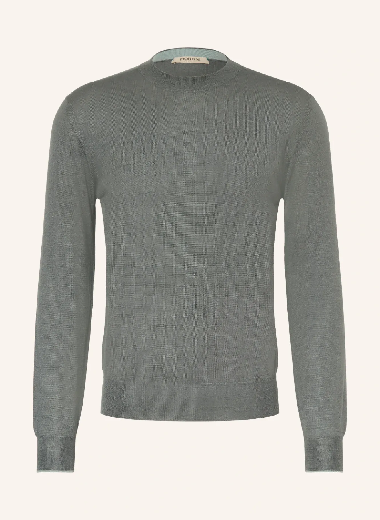 Cashmere-Pullover mit Seide