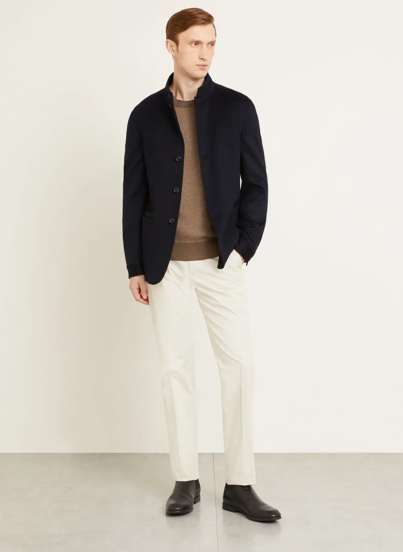 Cashmere-Sakko Regular Fit