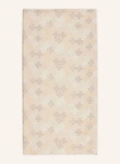Cashmere-Schal mit Seide