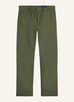 Chino Classic Fit mit Leinen