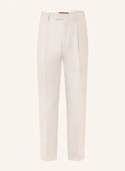 Chino Extra Slim Fit mit Leinen