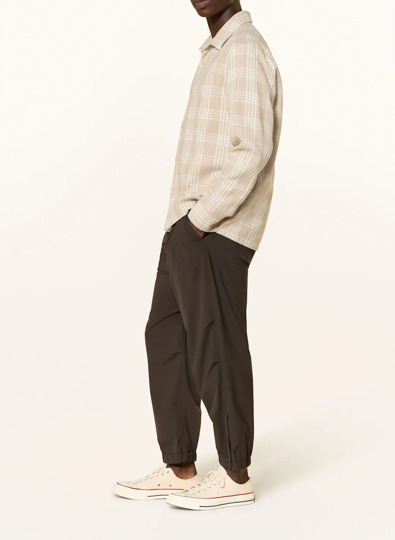 Chino LIROG Relaxed Fit mit verkürzter Beinlänge