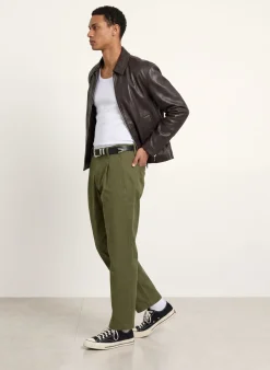 Chino PLEATED LOOSE TAPERED Tapered Fit