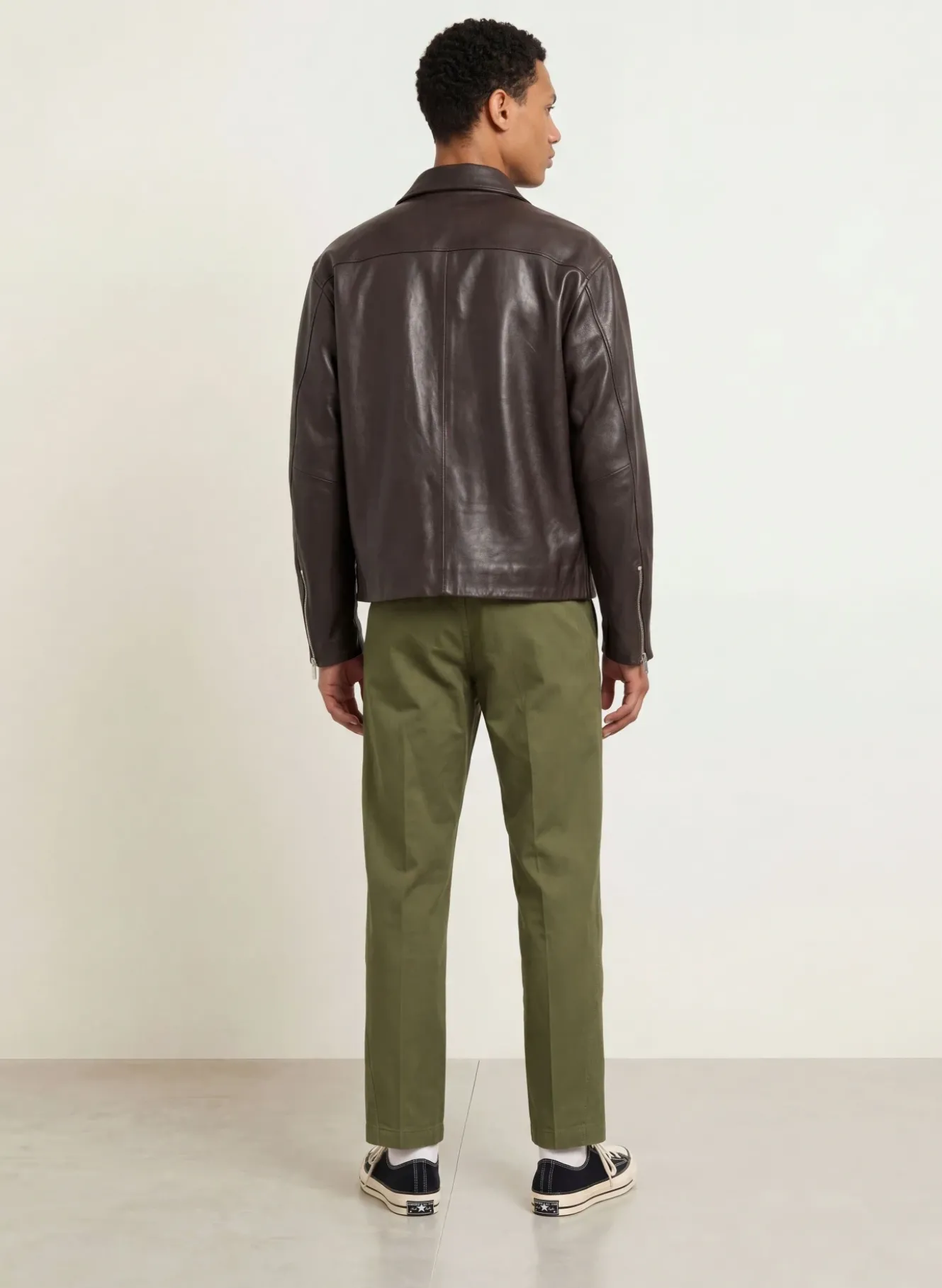 Chino PLEATED LOOSE TAPERED Tapered Fit