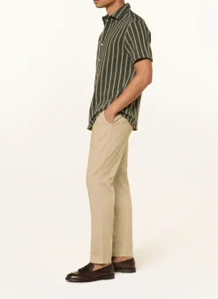Chino Regular Fit mit Leinen