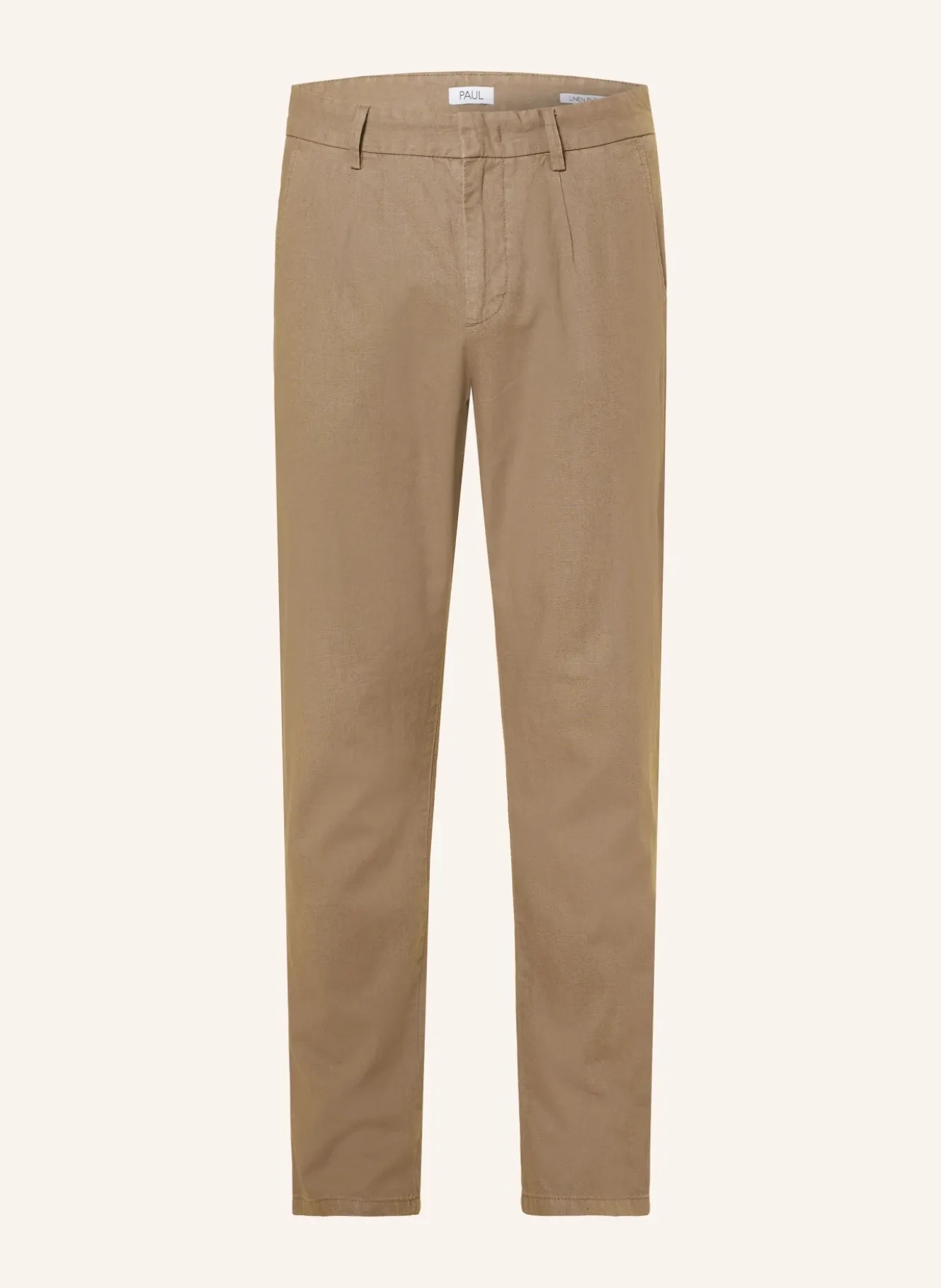 Chino Regular Fit mit Leinen