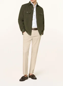 Chino Regular Fit mit Leinen