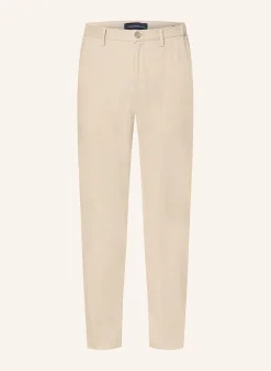 Chino Regular Fit mit Leinen
