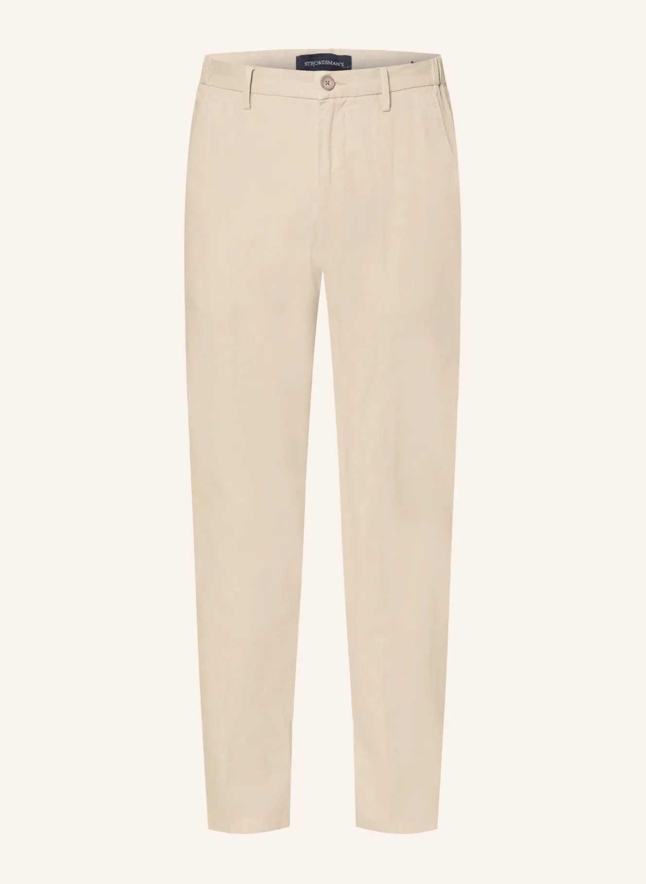 Chino Regular Fit mit Leinen