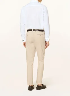 Chino Regular Fit mit Leinen