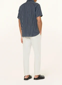 Chino Regular Fit mit Leinen