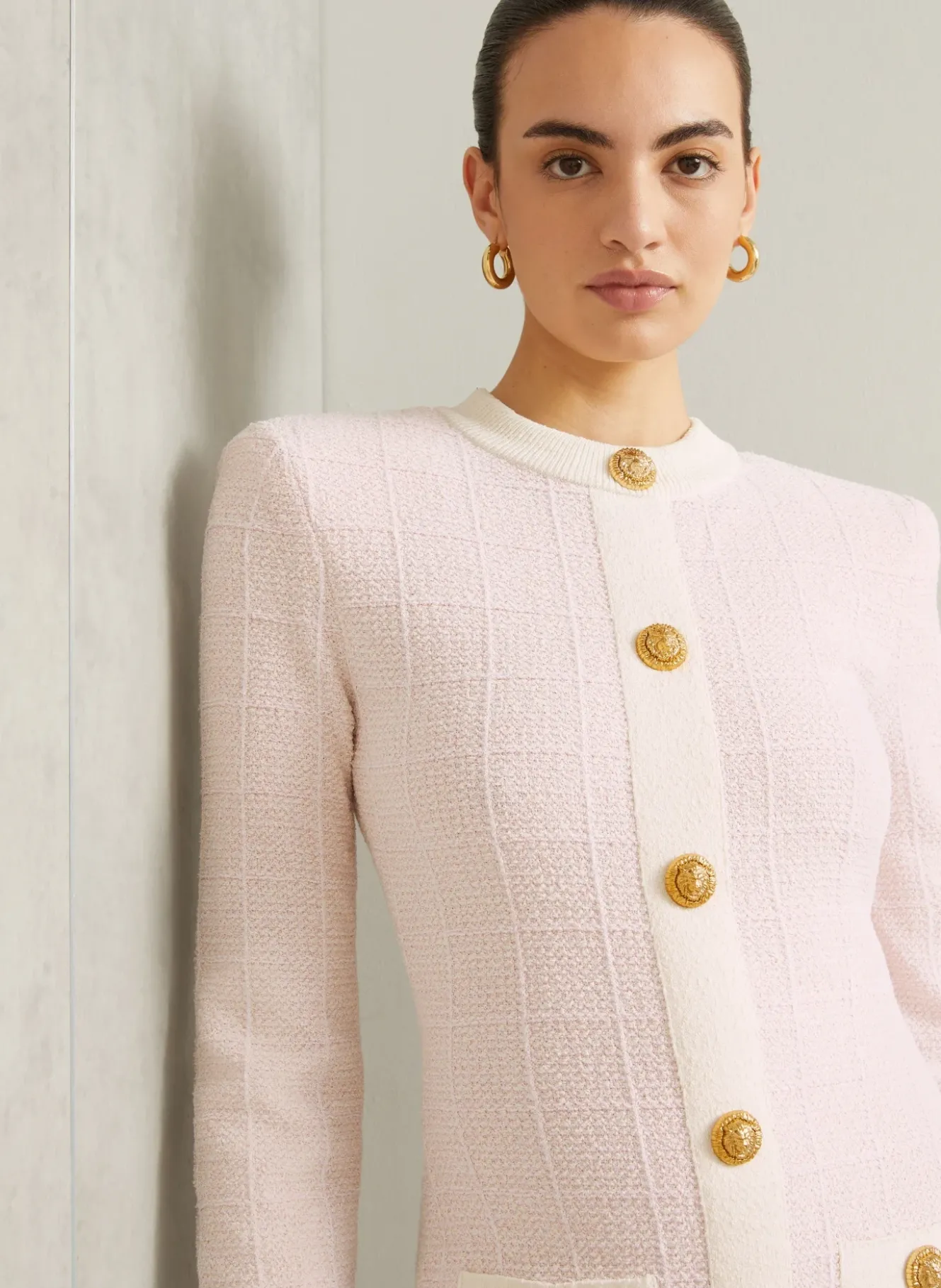 Cocktailkleid mit Glitzergarn