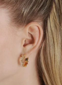 Creolen BAGUETTE HOOPS MINI by GLAMBOU