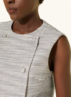 Cropped-Blazerweste AWINEA aus Bouclé