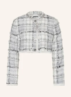 Cropped-Jacke RACHEL aus Tweed mit Glitzergarn