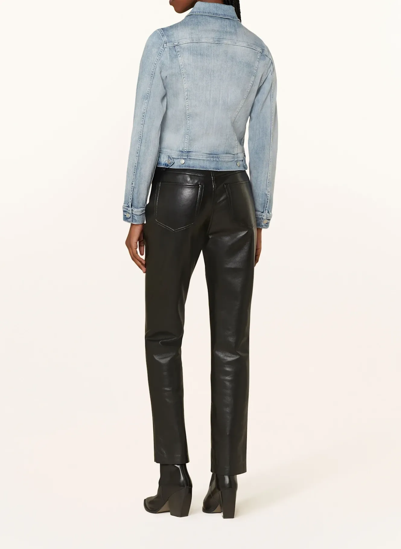 Cropped-Jeansjacke