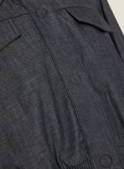 Cropped-Jeansjacke