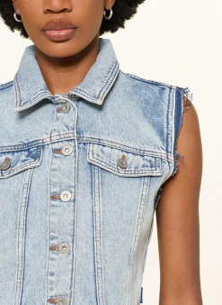 Cropped-Jeansweste GARIS