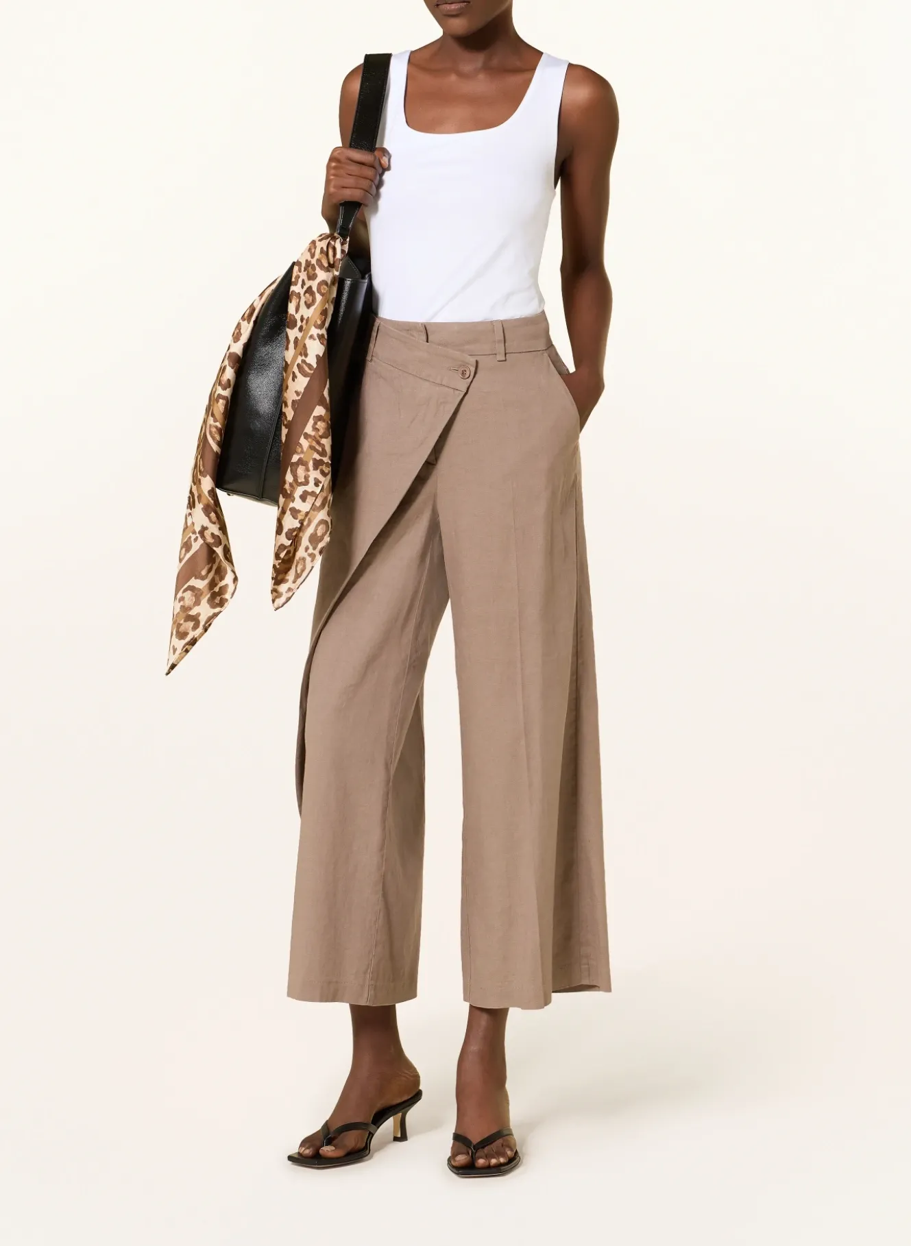 Culotte ANAIS mit Leinen