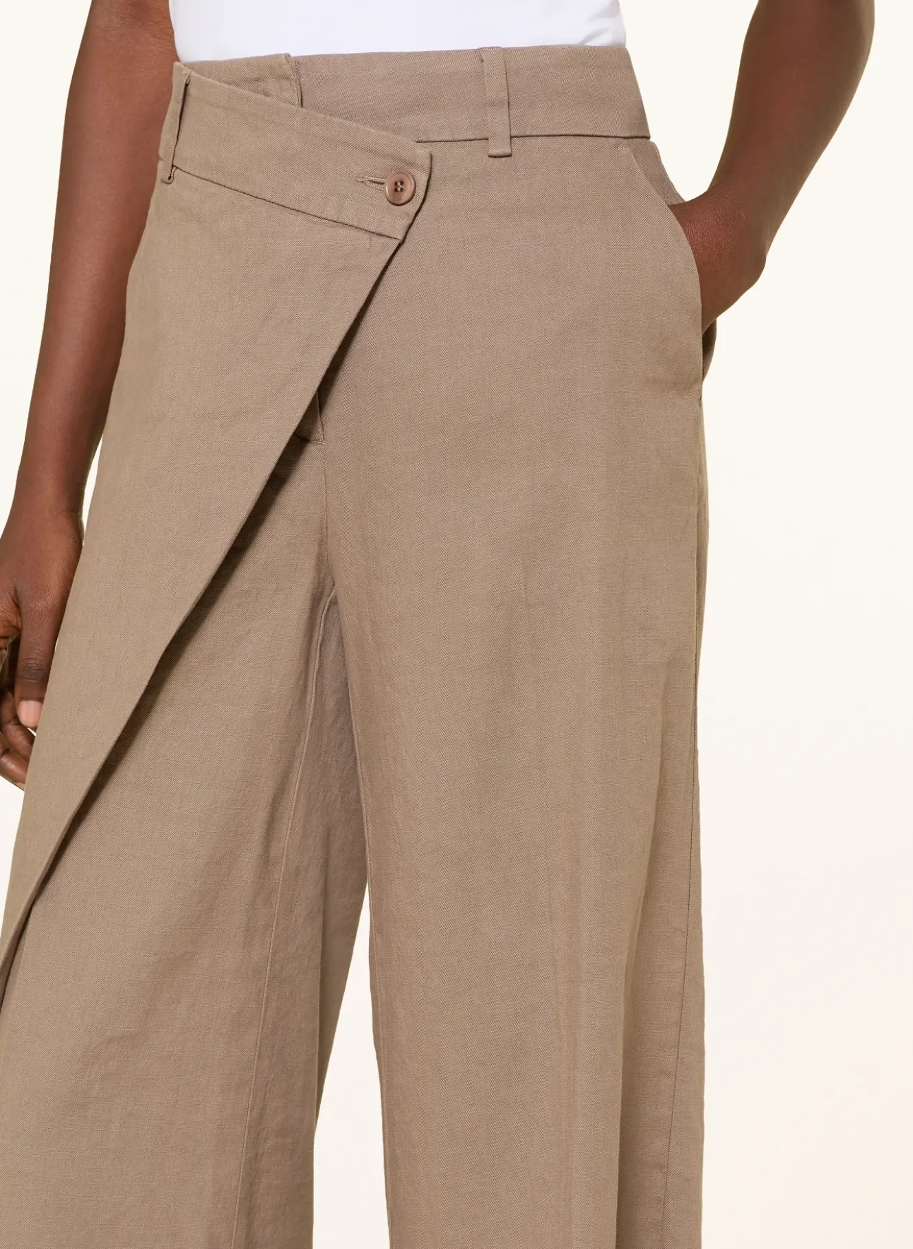 Culotte ANAIS mit Leinen