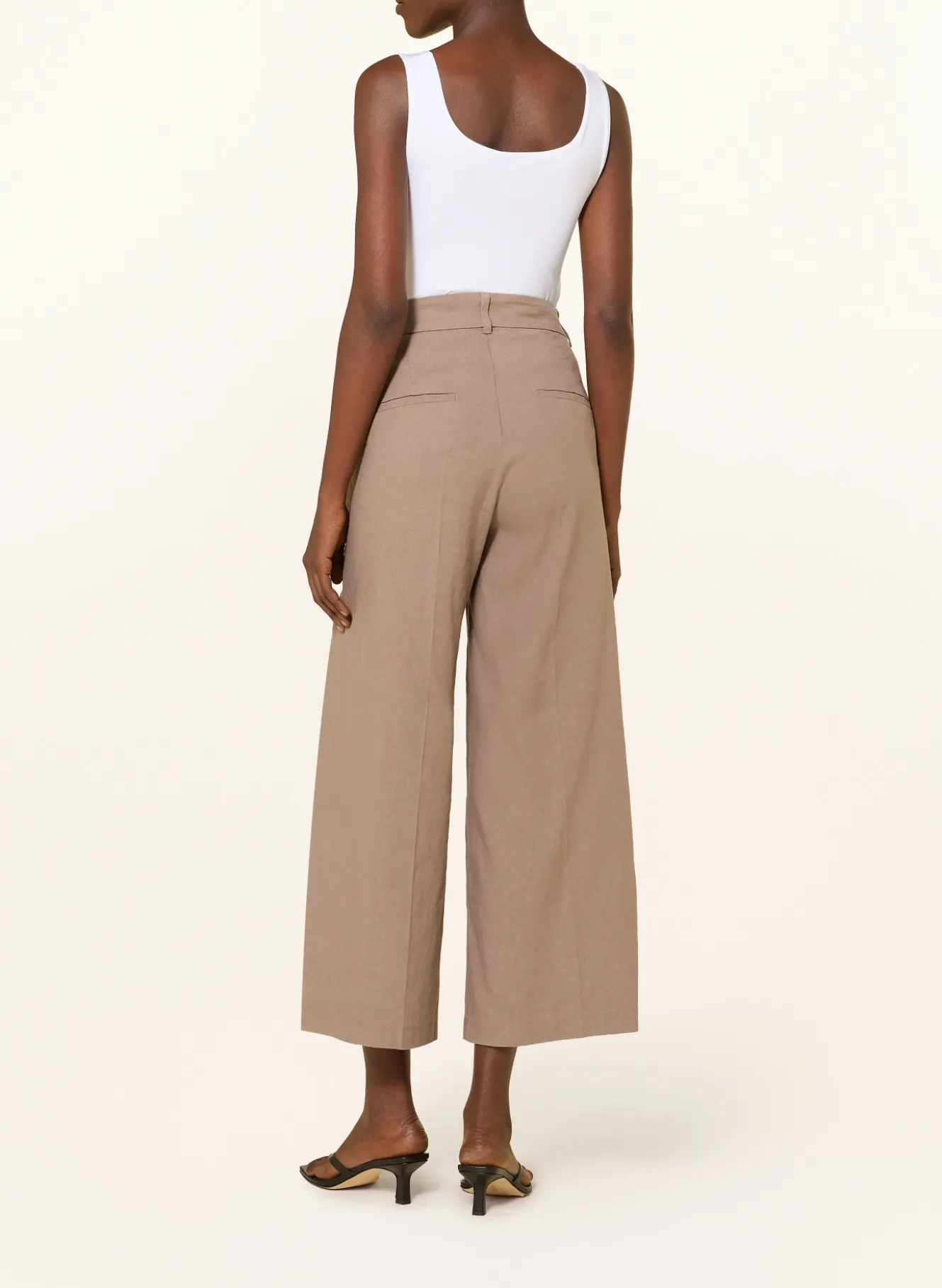 Culotte ANAIS mit Leinen