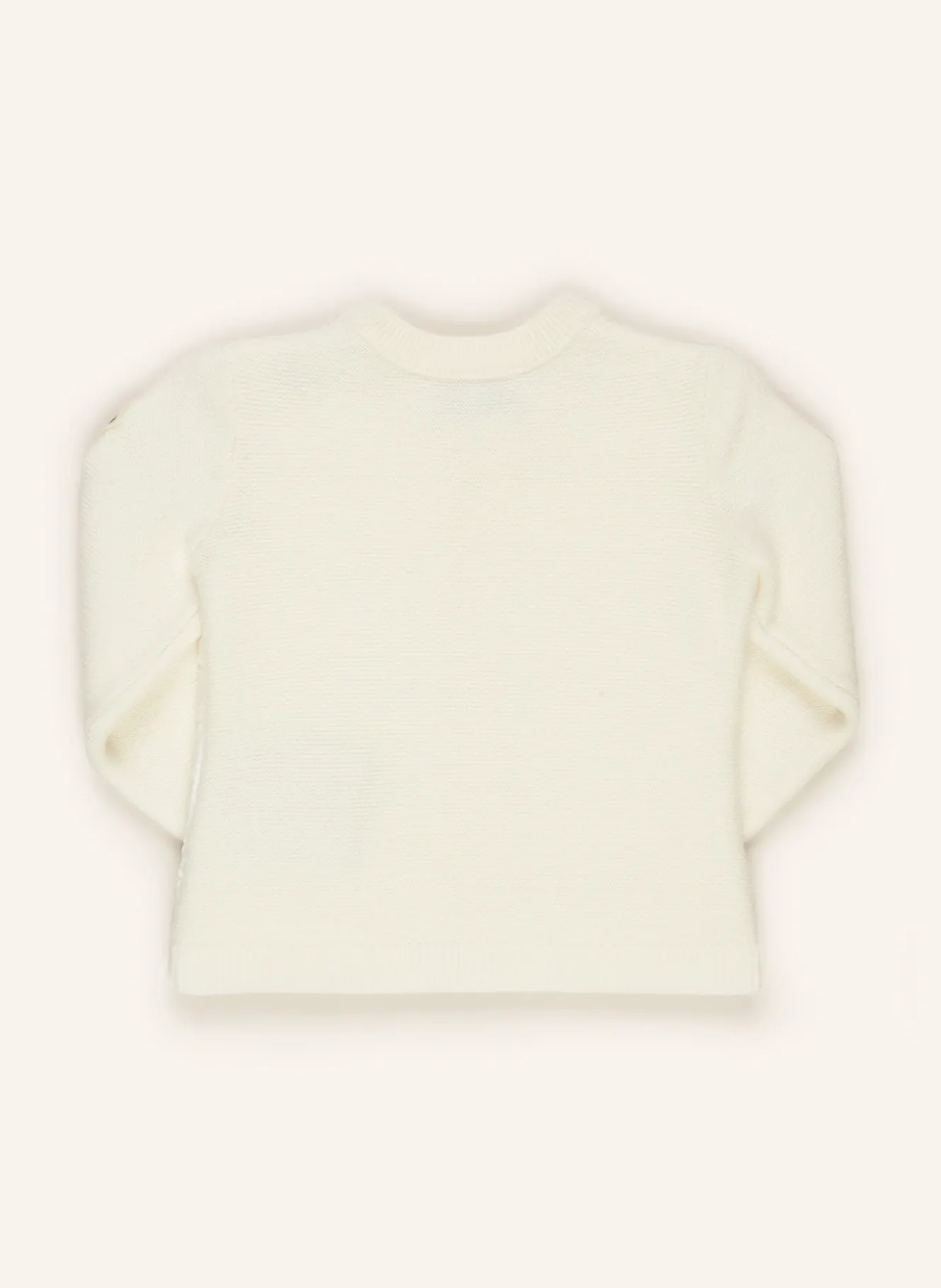 Daunenjacke im Materialmix