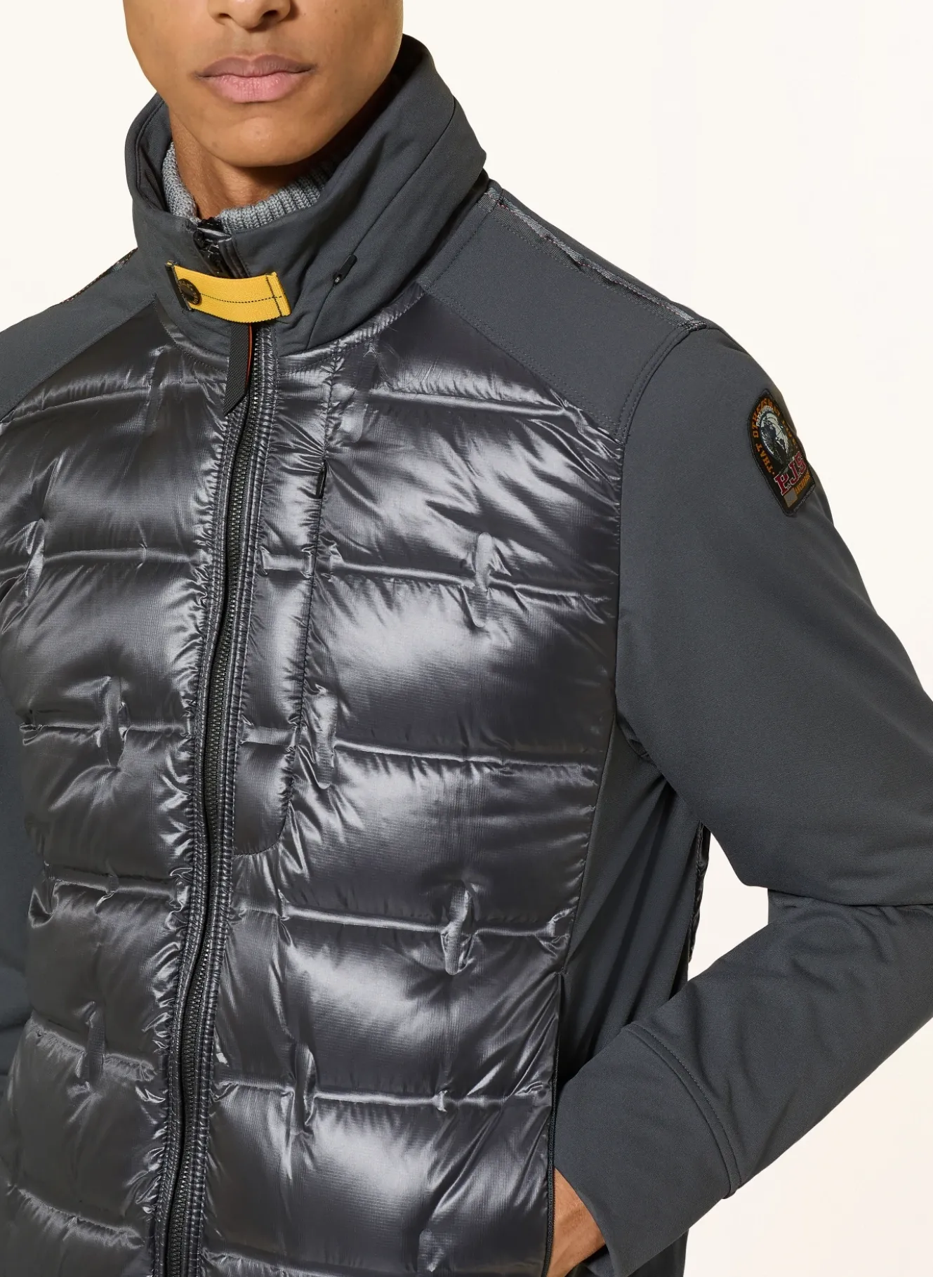 Daunenjacke MATTY im Materialmix