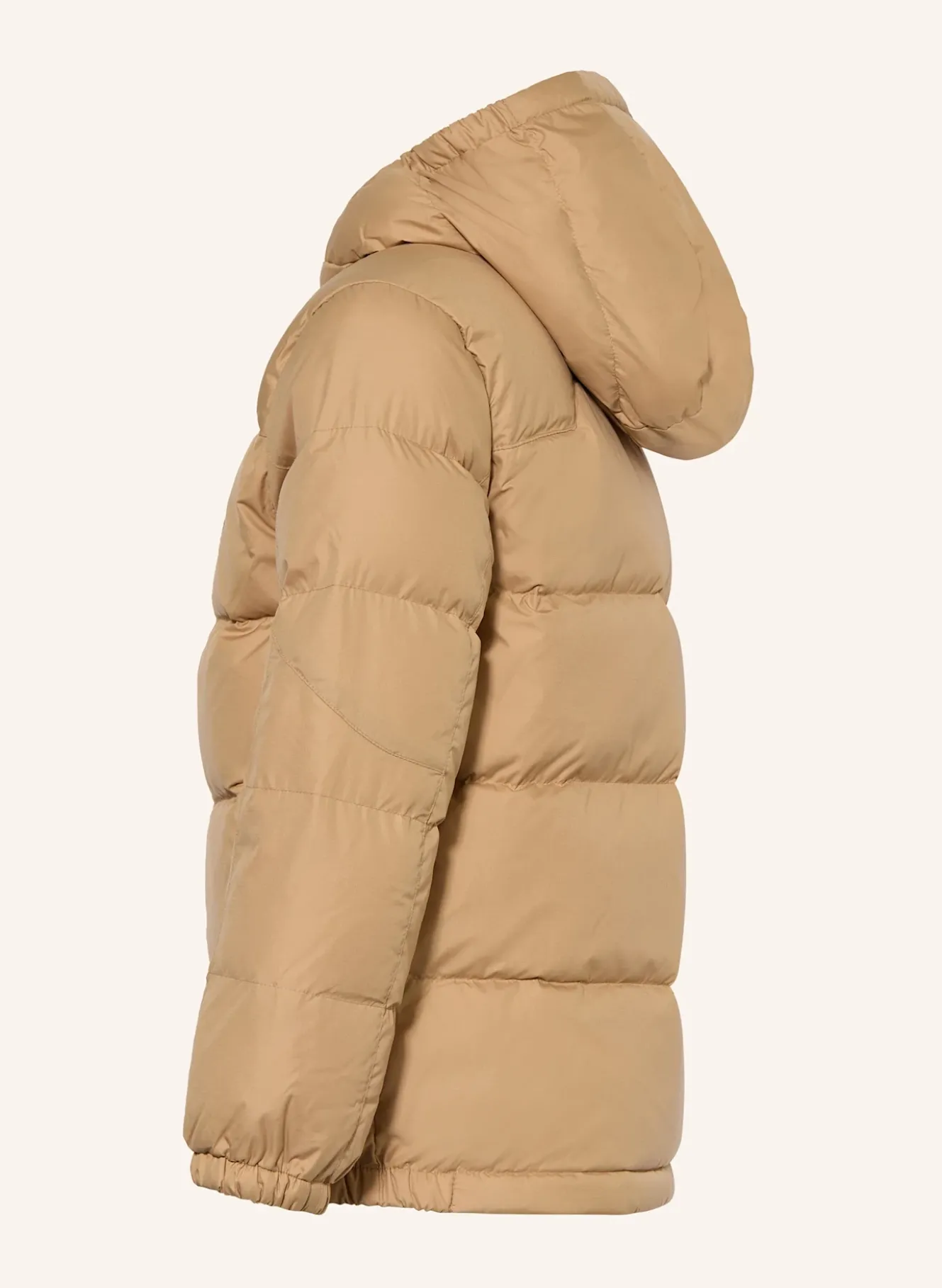 Daunenjacke mit abnehmbarer Kapuze