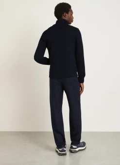 Daunenjacke TRICOT im Materialmix