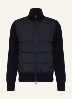 Daunenjacke TRICOT im Materialmix