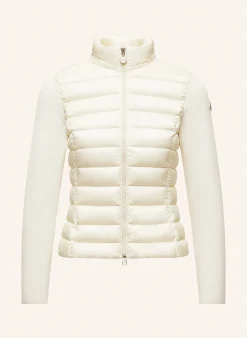 Daunenjacke TRICOT im Materialmix