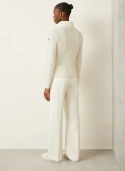 Daunenjacke TRICOT im Materialmix