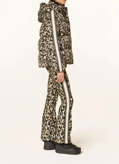 Daunen-Skijacke ADA LEOPARD