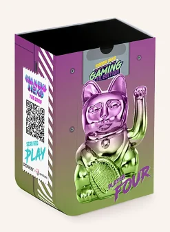 Dekofigur LUCKY CAT PLAYER FOUR