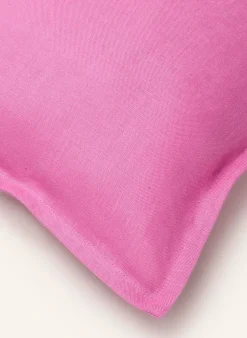 Dekokissenhülle aus Leinen