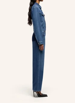 Denim DARTS SHRUNKEN JACKET