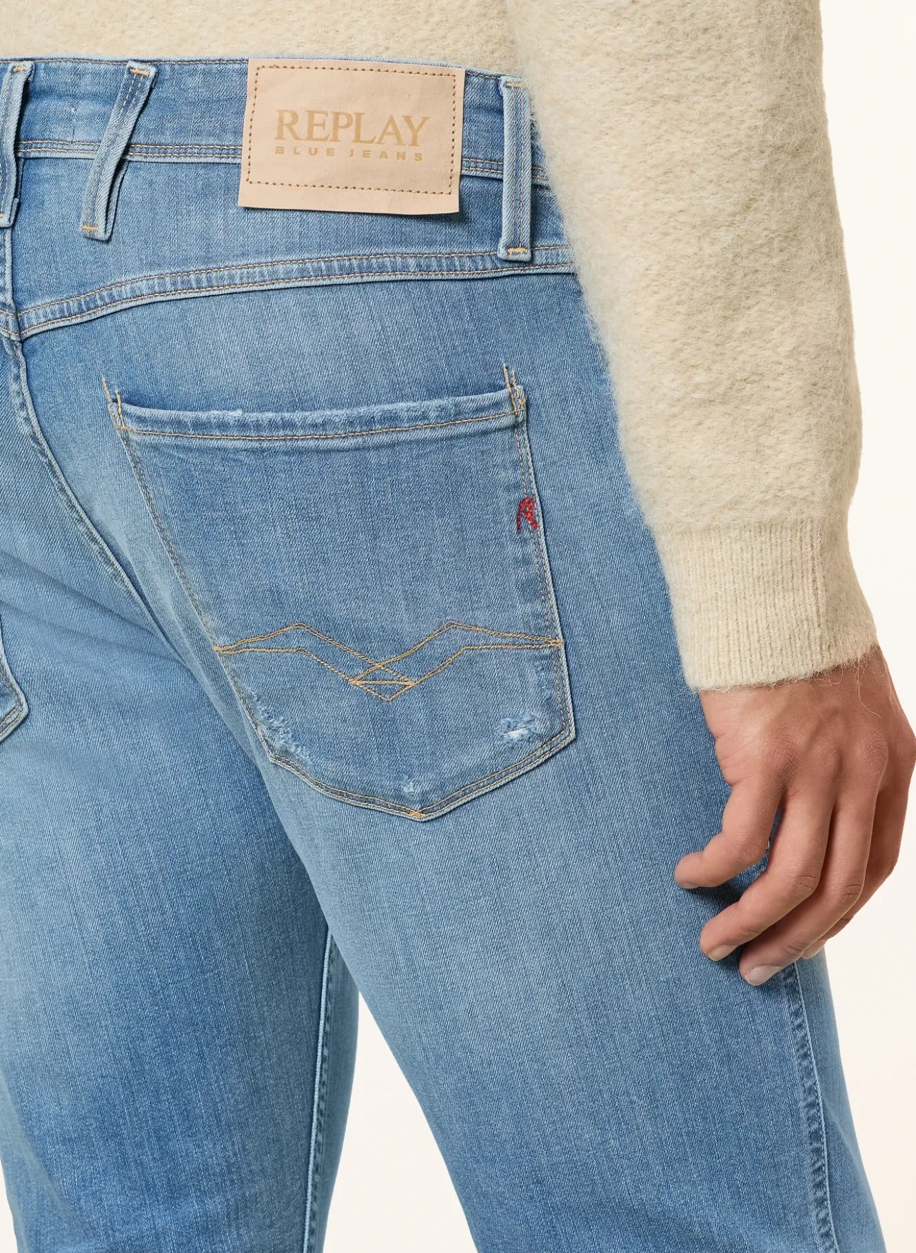 Destroyed Jeans ANBASS Slim Fit