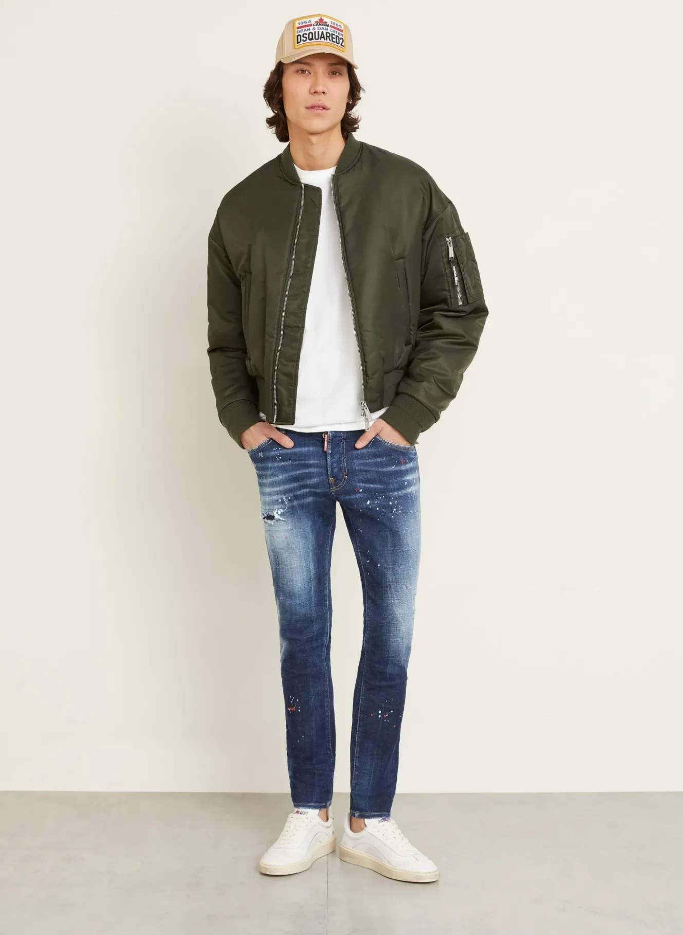 Destroyed Jeans Extra Slim Fit
