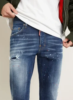 Destroyed Jeans Extra Slim Fit