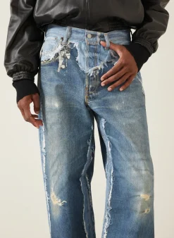 Destroyed Jeans Regular Fit