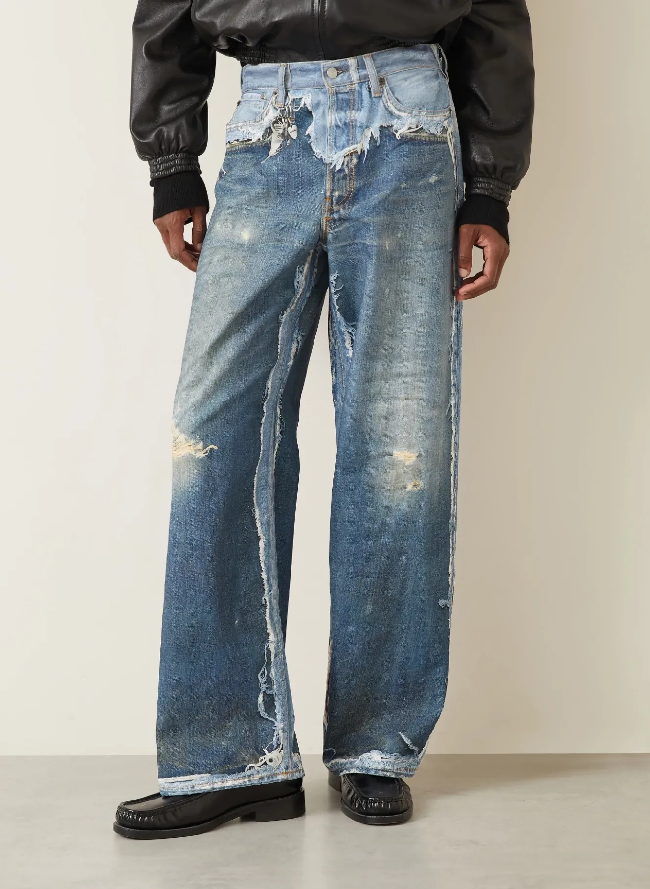 Destroyed Jeans Regular Fit