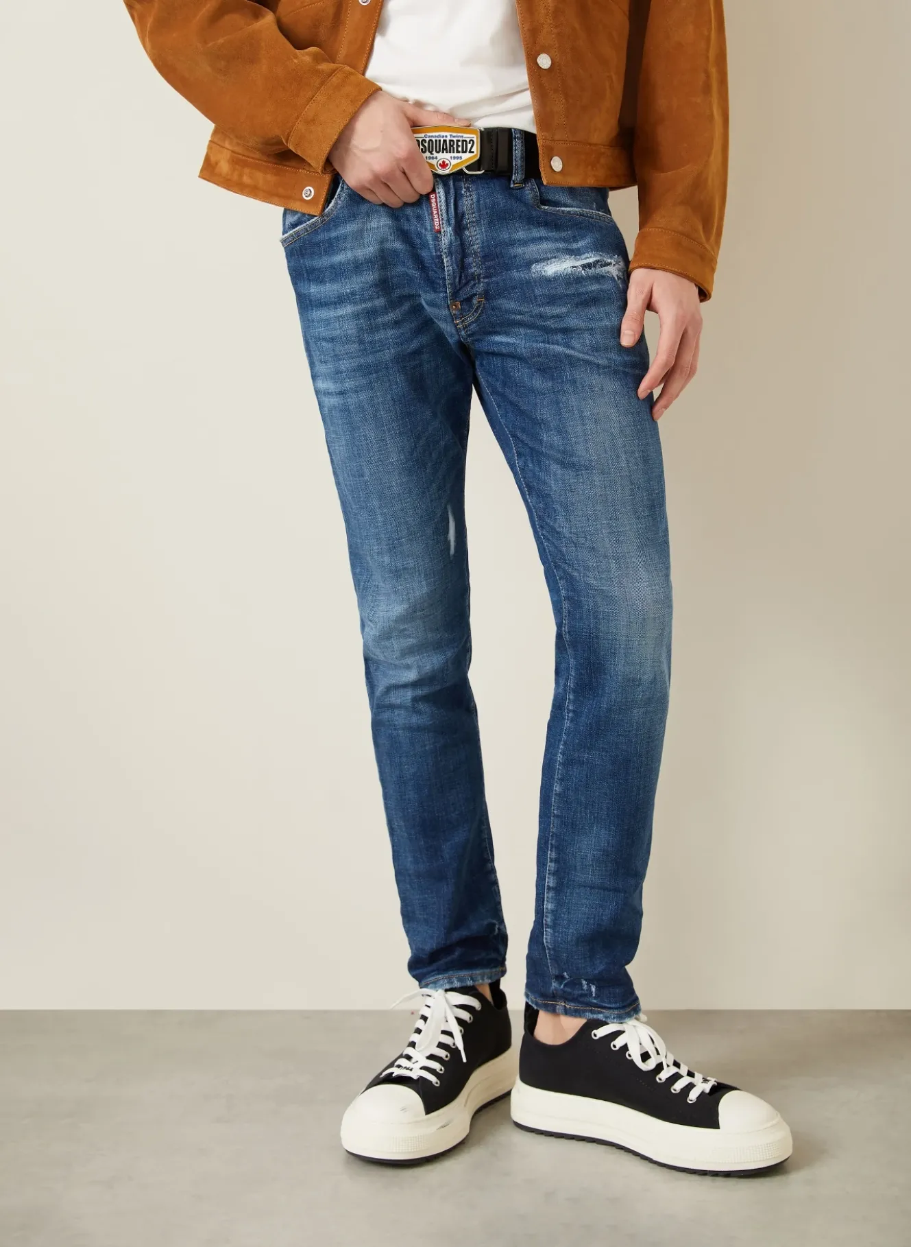 Destroyed Jeans SKATER Slim Fit