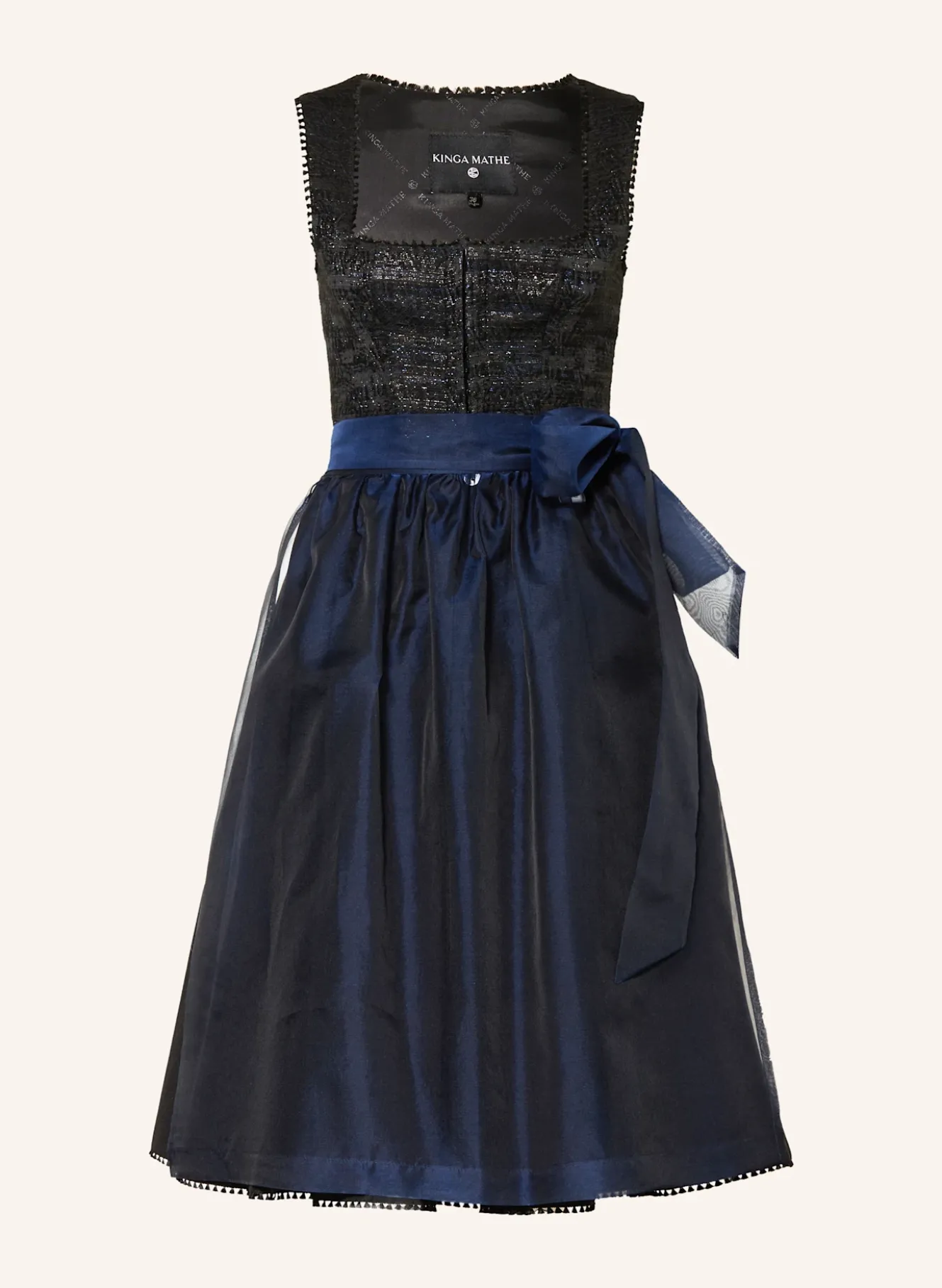Dirndl BUDVA mit Glitzergarn