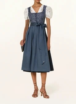 Dirndl FREDERIKA mit Leinen