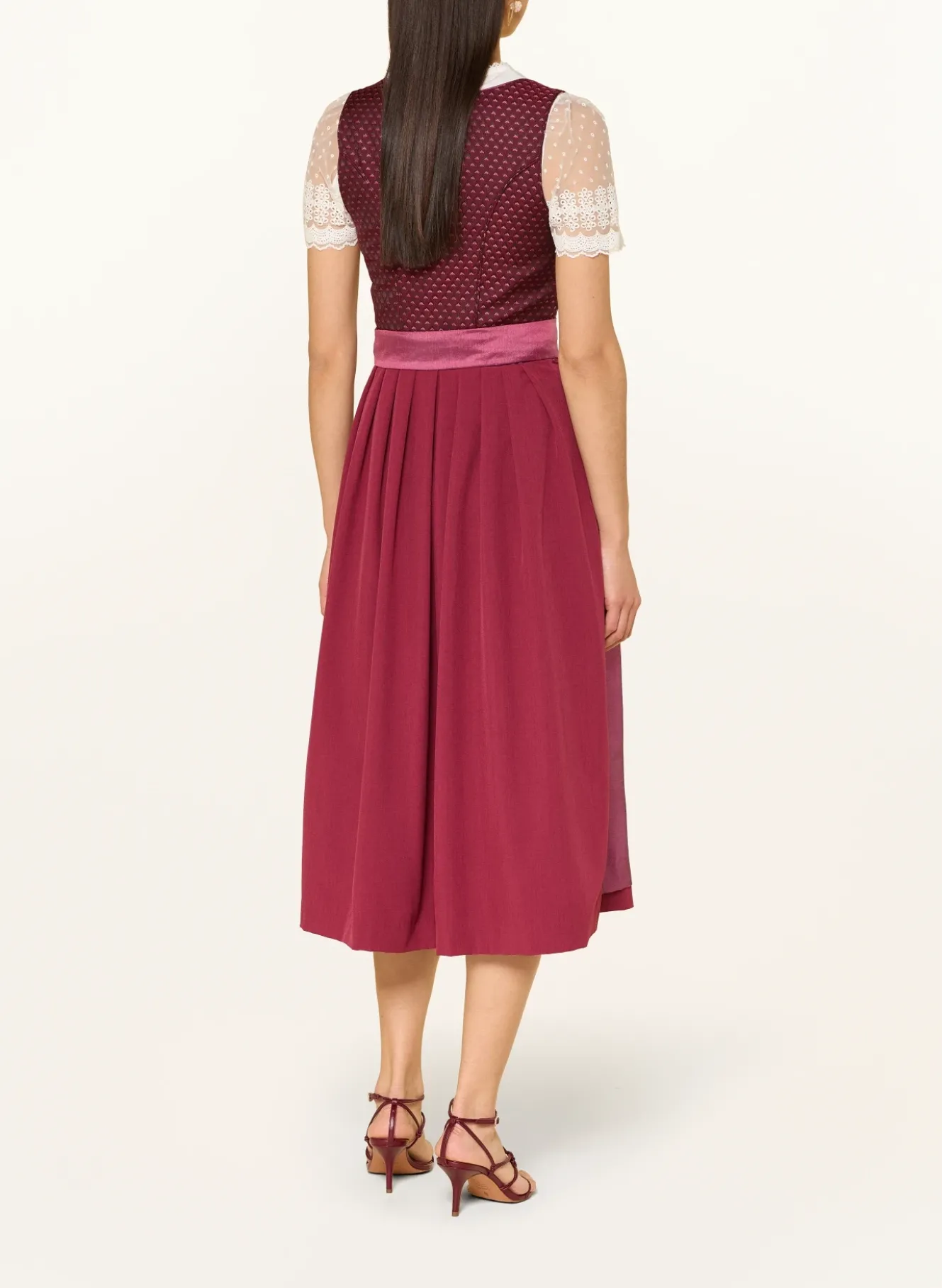 Dirndl HOLUNDER im Materialmix